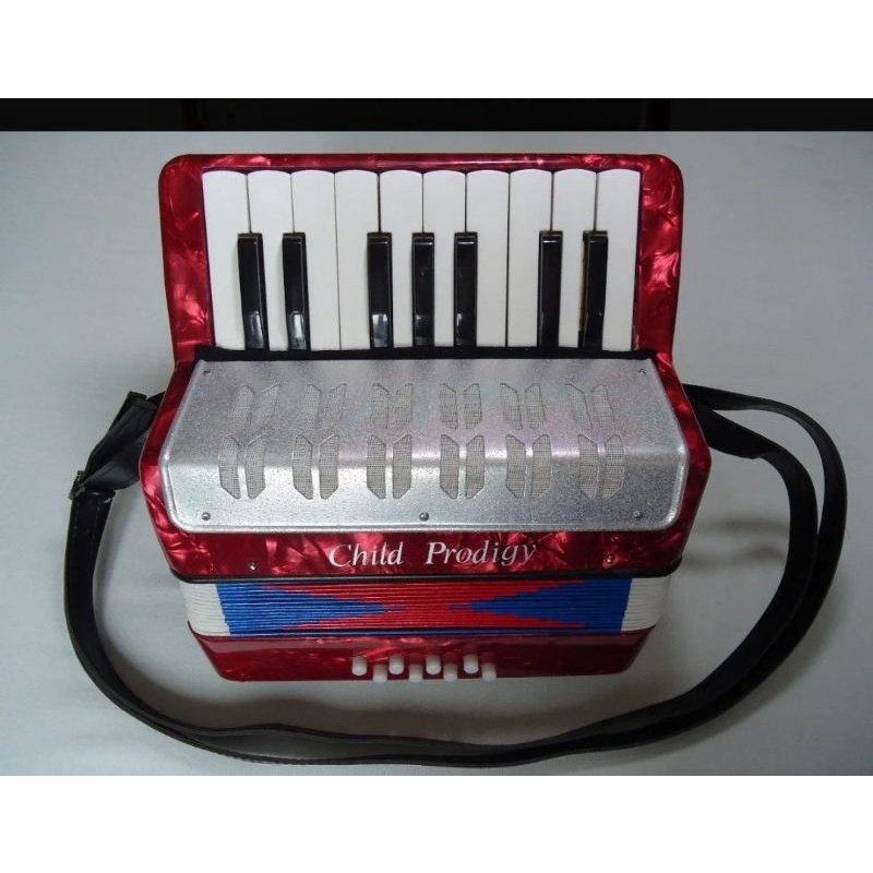 Acordeon sanfona Gaita 8 Baixo Brinquedo para crianças aprender a tocar .