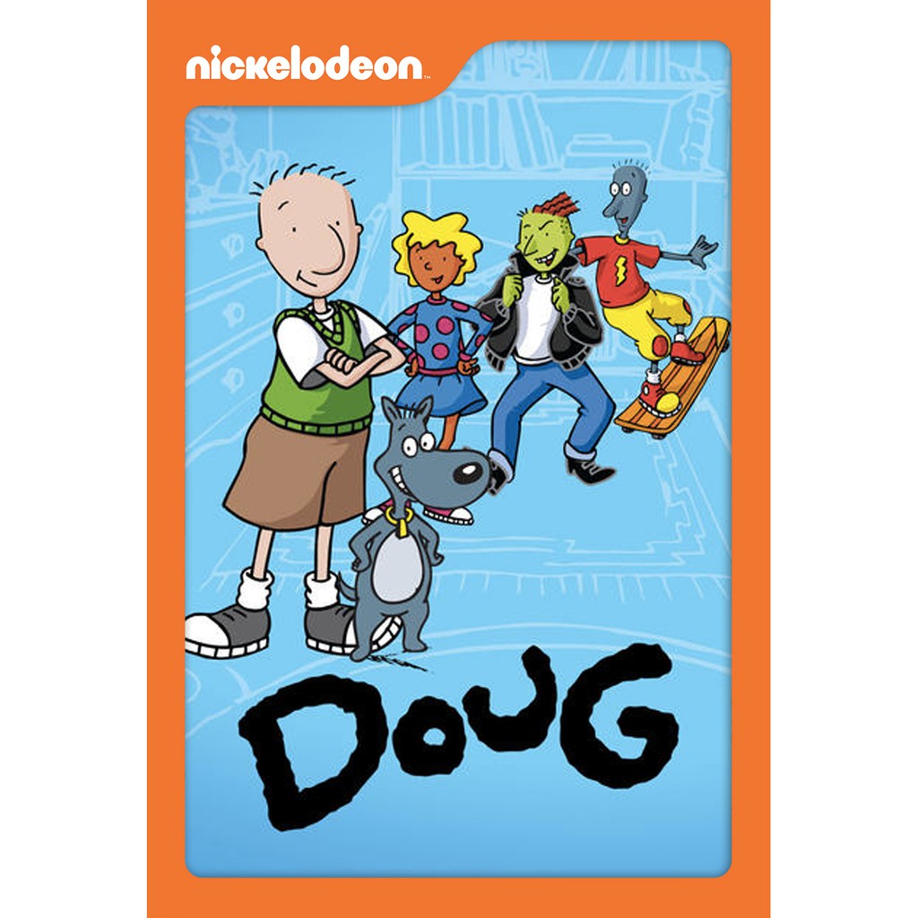 DVD Doug Funnie (1991) Nickelodeon Completo 53 Eps Dublados