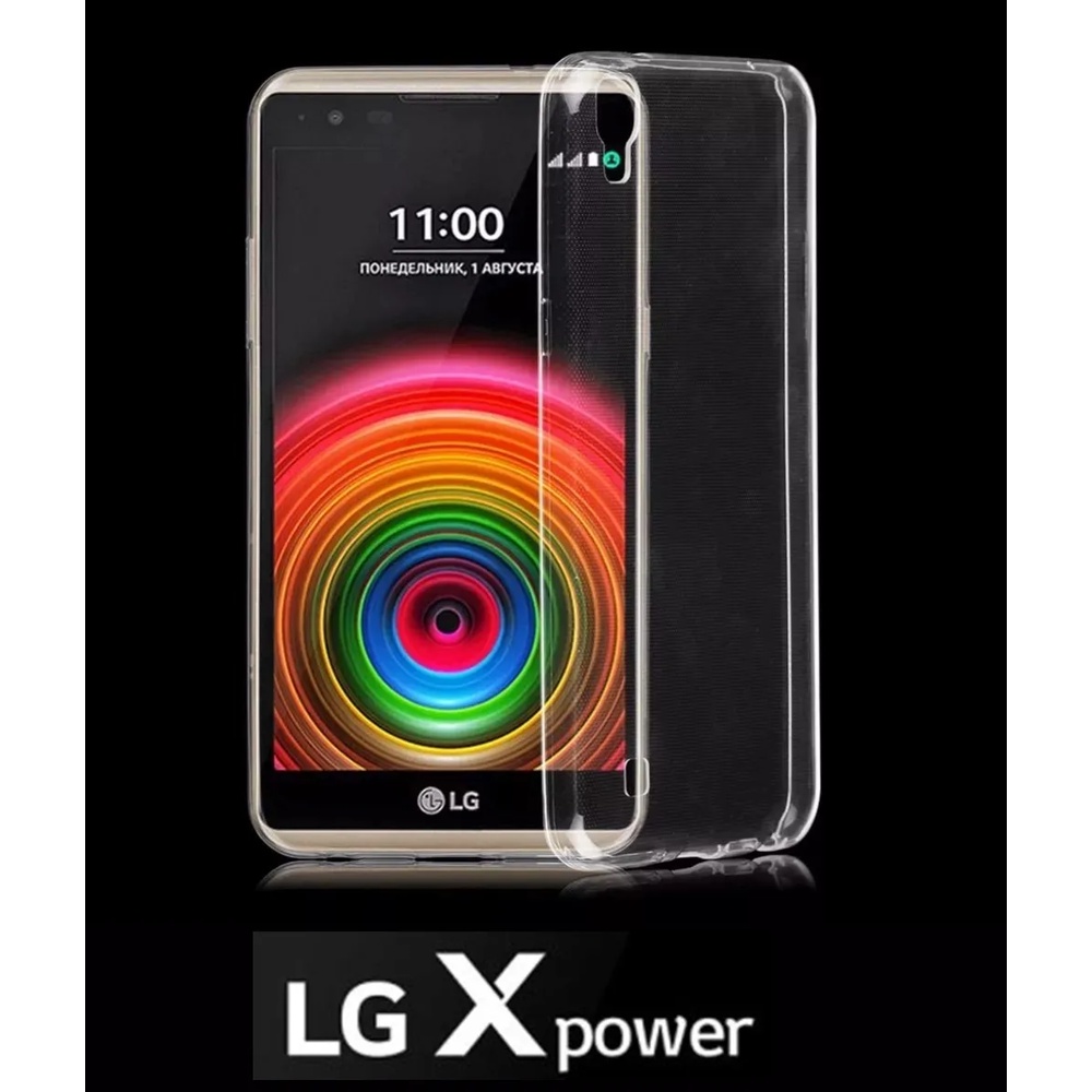 Capa Compatível com LG X Power K220 tela 5.3" Ultra Fina Casca Ovo Transparente