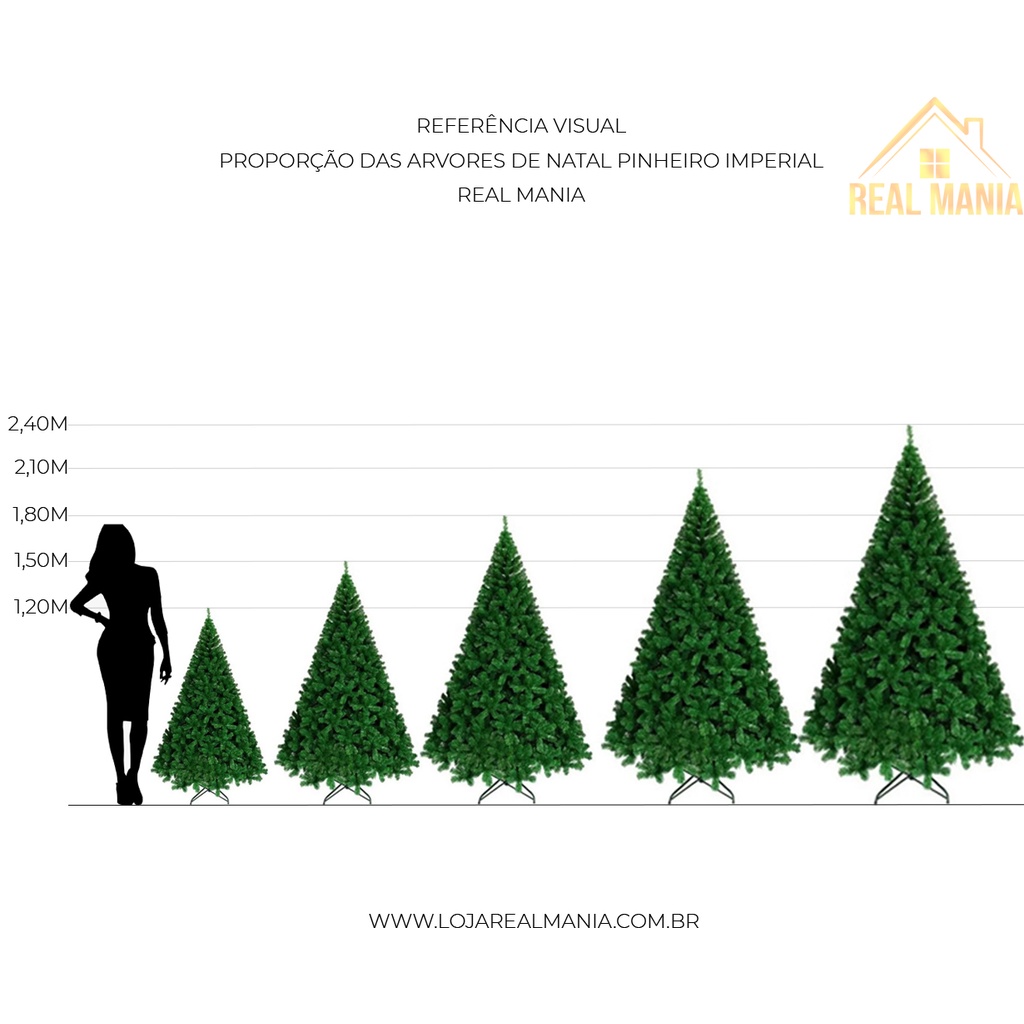 Árvore De Natal Luxo 704 Galhos Verde Nevada 2,40m A0324n | Shopee Brasil