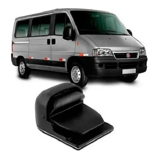 Puxador Trinco Trava De Vidro Baixo Ducato 2012 A 2018