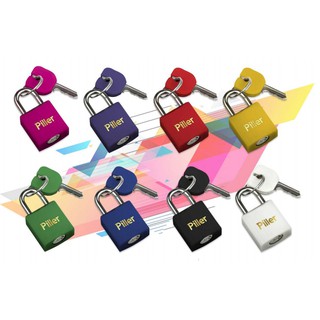 Cadeado Colorido 20mm pequeno Piller Blister para armários Bolsas Malas etc
