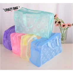 【Crazy Bag】Bolsa De Armazenamento De Maquiagem À Prova D 'Água Floral Criativo Para Casa / Viagem / Produtos De Banheiro