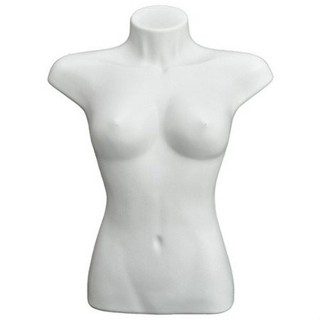 Busto Plastico Feminino Branco-Bege-Preto em Oferta na Shopee