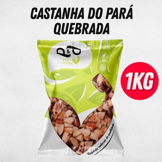 Castanha do Pará Quebrada - Embalado a Vácuo - P&P