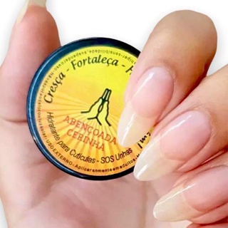 Base Cera Nutritiva Unhas e Cutículas Hidratante - Abençoada Cerinha - Top Beauty em Oferta na Shopee