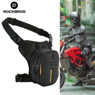 ROCKBROS Bolsa De Motocicleta De Grande Capacidade Saco De Pernas De Bicicleta Ciclismo De Viagem Ao Ar Livre Cinto De Quadril Acessórios Para