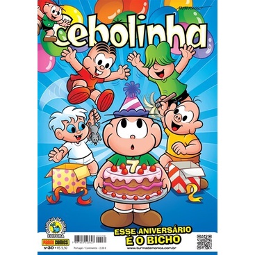 Cebolinha 30 - Editora Panini 2017 em Oferta na Shopee