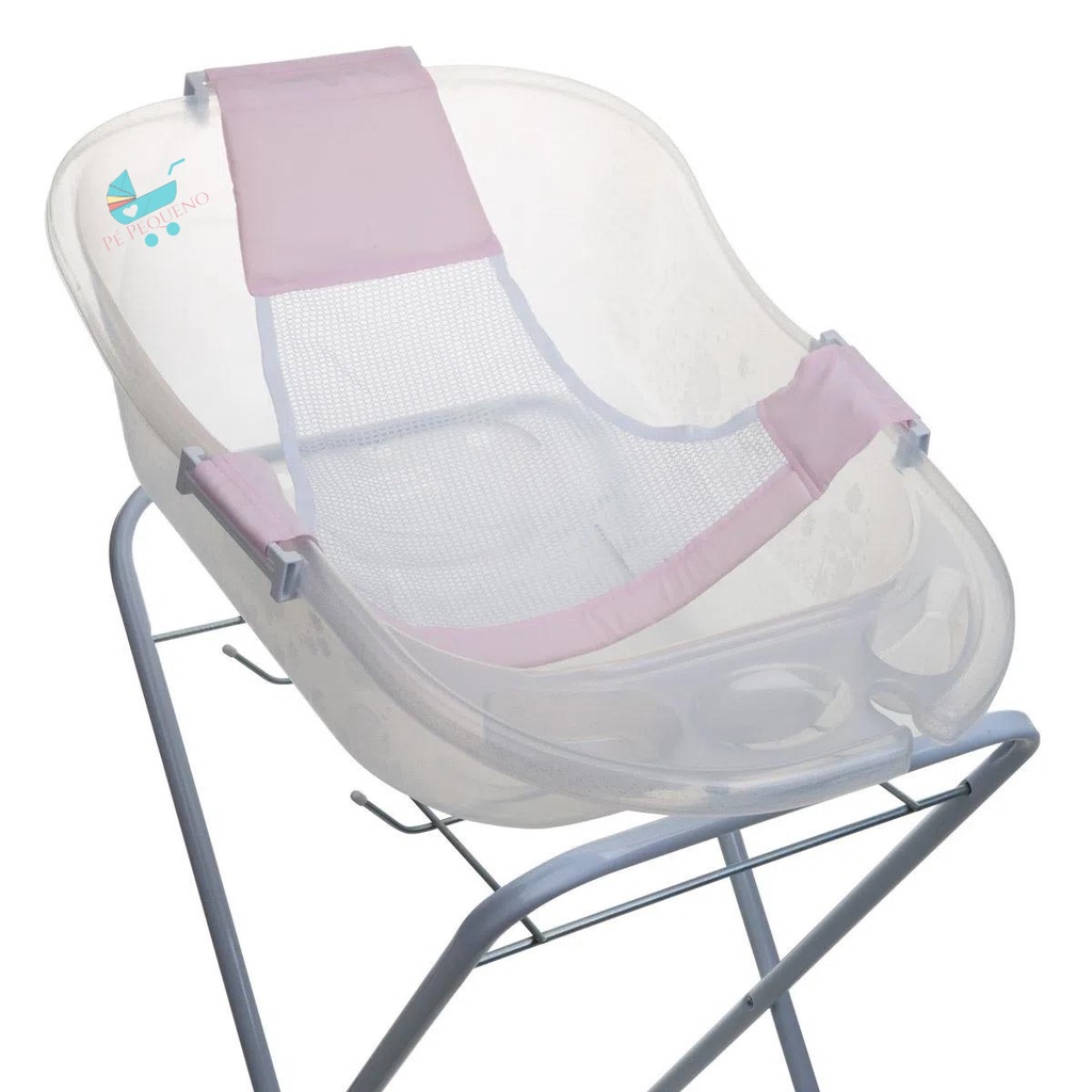 Suporte Rede Proteção Segurança Banheira Apoio Banho Bebe