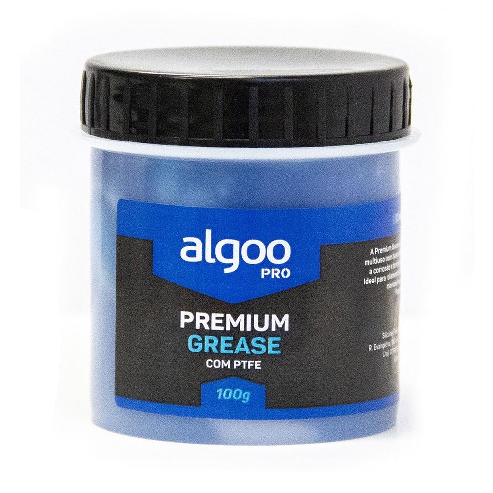 Graxa Azul Algoo Pro Premium com PTFE 100g em Oferta na Shopee