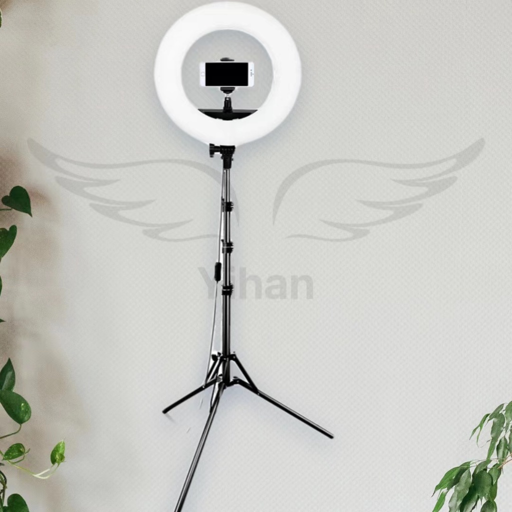 Ring Light Iluminador 8 Polegadas Com Tripé De 2.10 Metro