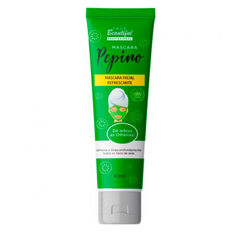Mascara Facial de Pepino