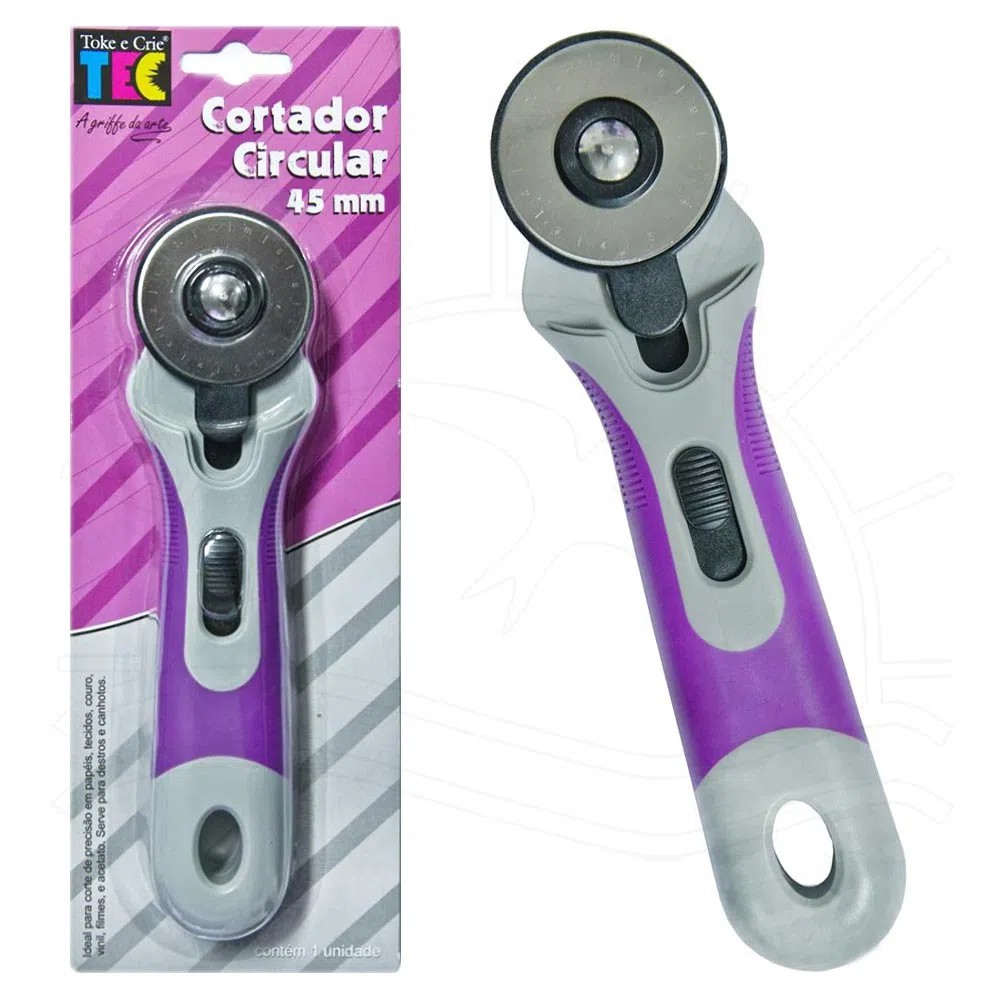 Cortador Circular 45mm Toke E Crie 5506 em Oferta na Shopee