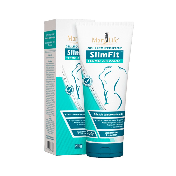 Gel Lipo Escultura Redutor De Medidas Slimfit (bisnaga) 200g Mary Life