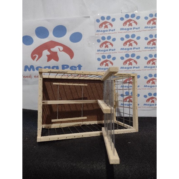 Transporte Alçapão para pássaros modelo Pequeno
