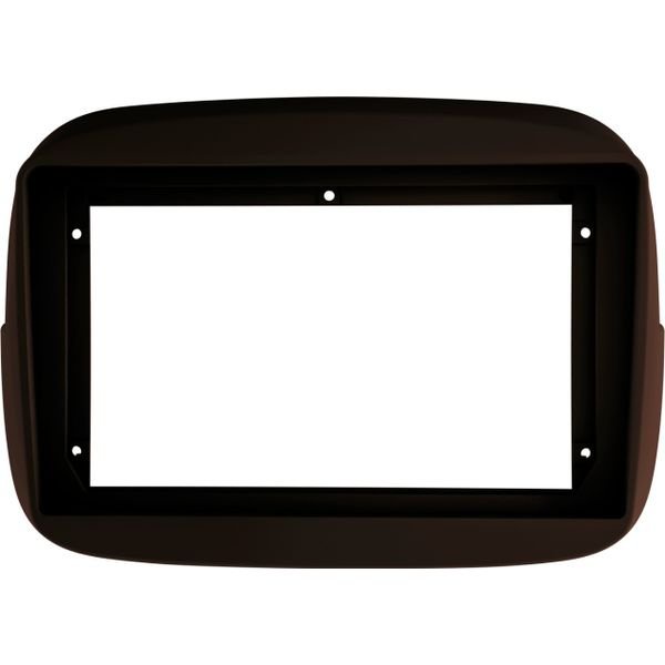 Moldura 9 pol Fiat Mobi - Marrom - Padrão Chinês