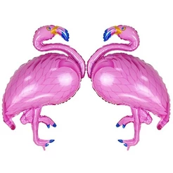Balão Metalizado Flamingo 80x60cm Ref: 1580-LUM