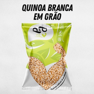 Quinoa Quinua Branca em Grãos 500g - P&P FIT