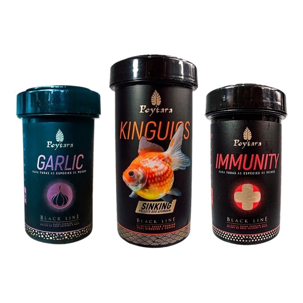 POYTARA KIT GARLIC 90G + IMMUNITY 90G + KINGUIO SINKING 130G - UN
