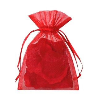 Saco Organza 10x15 Vermelho 50 Unidades em Oferta na Shopee