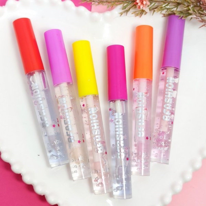 Lip Gloss Labial De Frutas Brilho Bella Femme L Bios Hidratados