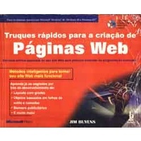Livro Páginas Web Truques Rápidos para Criação; Jim Buyens