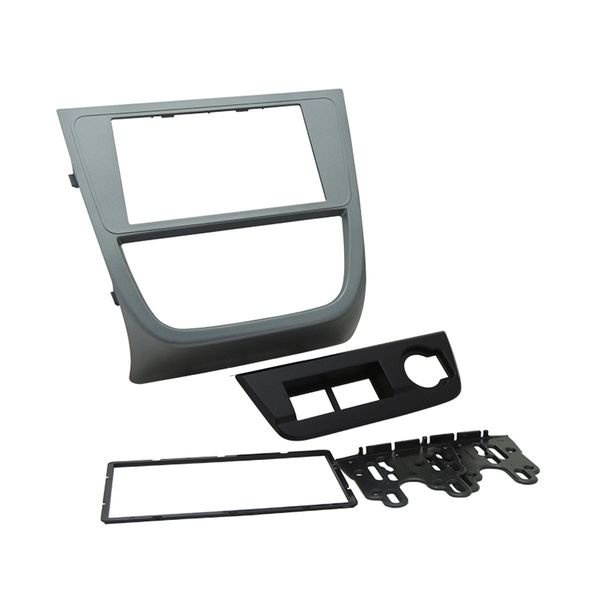 Moldura 2 Din Volks Gol, Voyage, Saveiro, G5 - Grafite em Oferta na Shopee