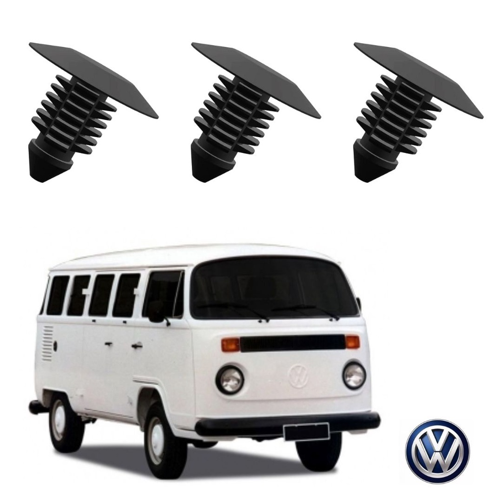 Presilhas Grampo Do Revestimento Da Porta Vw Kombi Premium em Oferta na Shopee