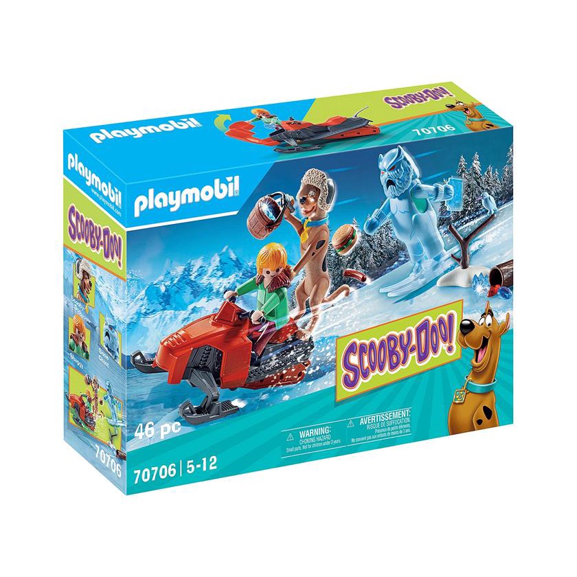 Playmobil Scooby-Doo Aventura com o Fantasma da Neve