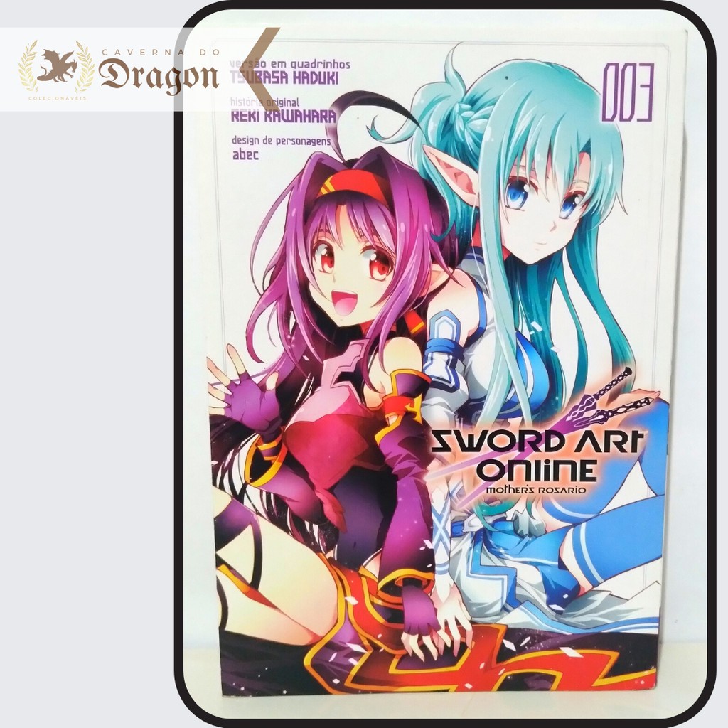 Mangá Sword Art Online Mother's Rosario 3