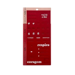 Cartela de adesivos pu confia - Imaginarium