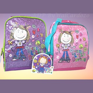 Lancheira Térmica Infantil Menina Escolar Passeio Tamanho 24 x 20 x 11cm