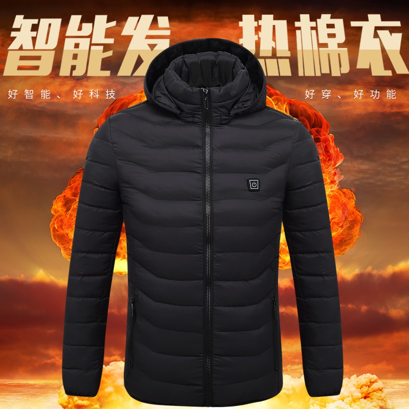 casaco com aquecimento eletrico