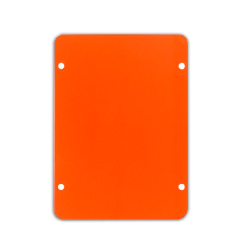 Placa de Montagem em Plástico ABS para Quadro Painel Caixa Passagem 92x67x2mm