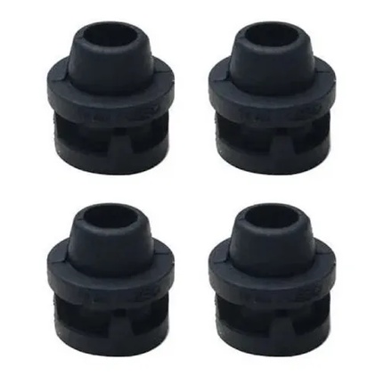 Kit 4 Coxim Radiador Fiesta 98 99 00 1 Courrier Escort Zetec em Oferta na Shopee