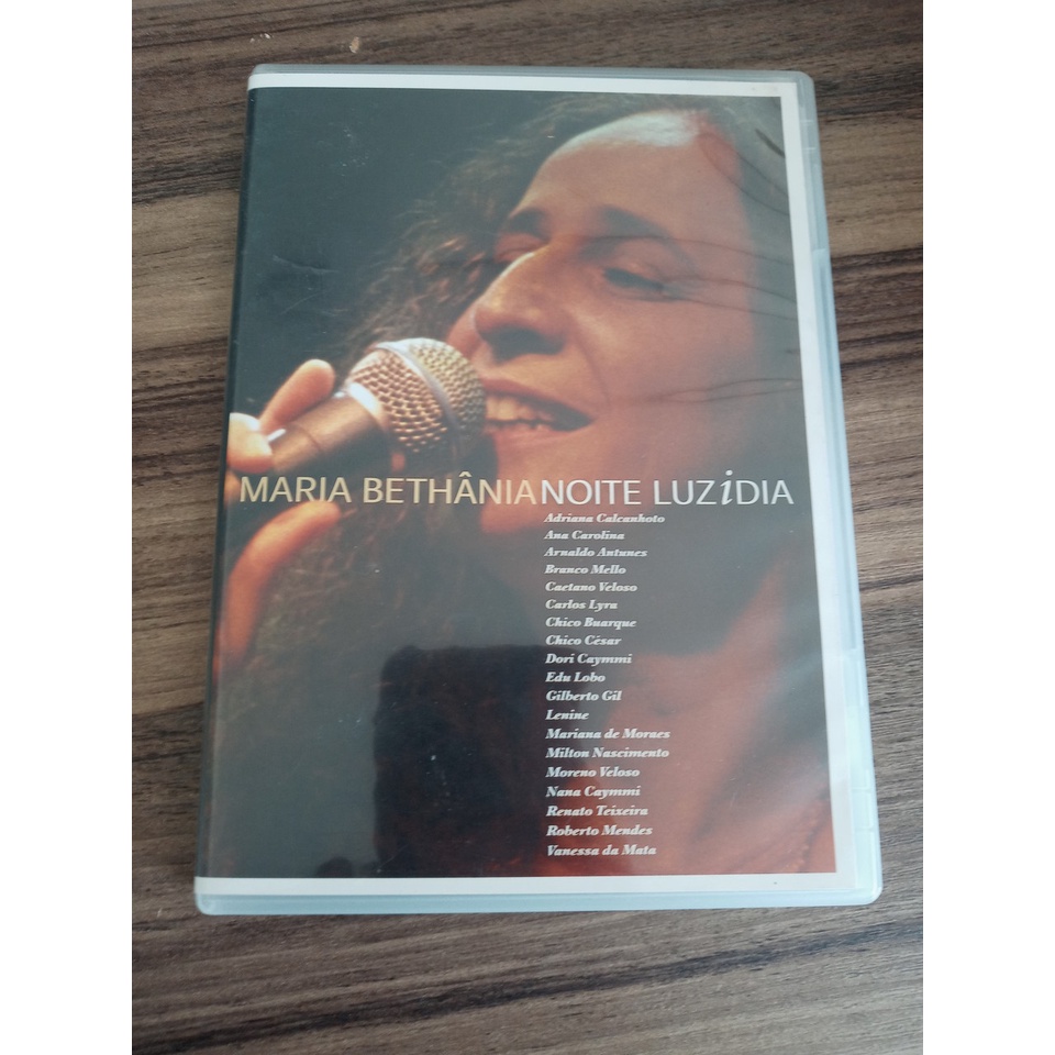 DVD Maria Bethania Noite Luz i Dia