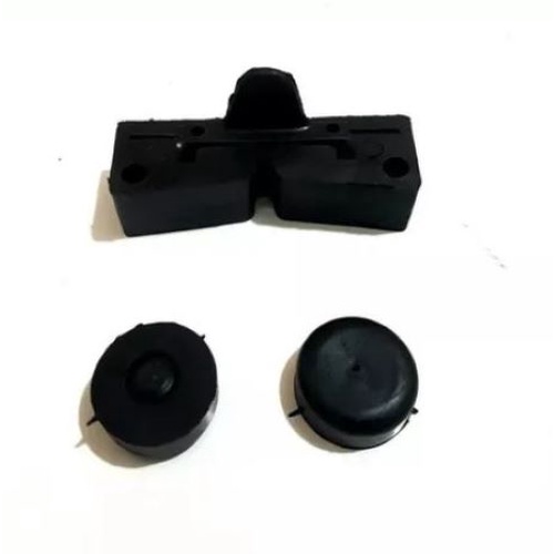 Borracha Coxim Apoio Tanque Cg 77 A 82 Bolinha Jogo 3 Peças