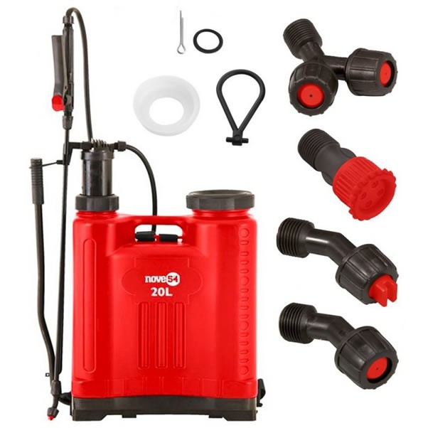 Pulverizador Manual Costal 20 Litros Bomba De Veneno Nove54