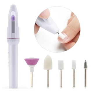 Lixa Unha Elétrica Manicure Profissional Sem Fio Pedicure