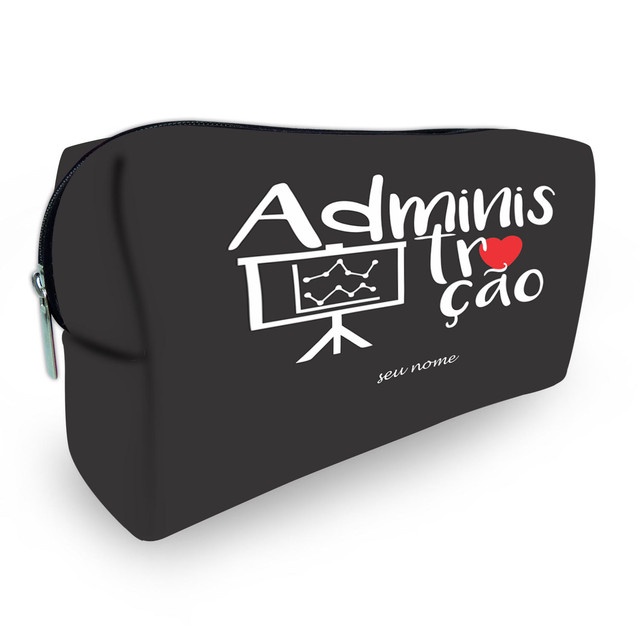 Necessaire Estojo Bolsa de Mão Necessaire de Viagem   - Administração Personalizada com Nome