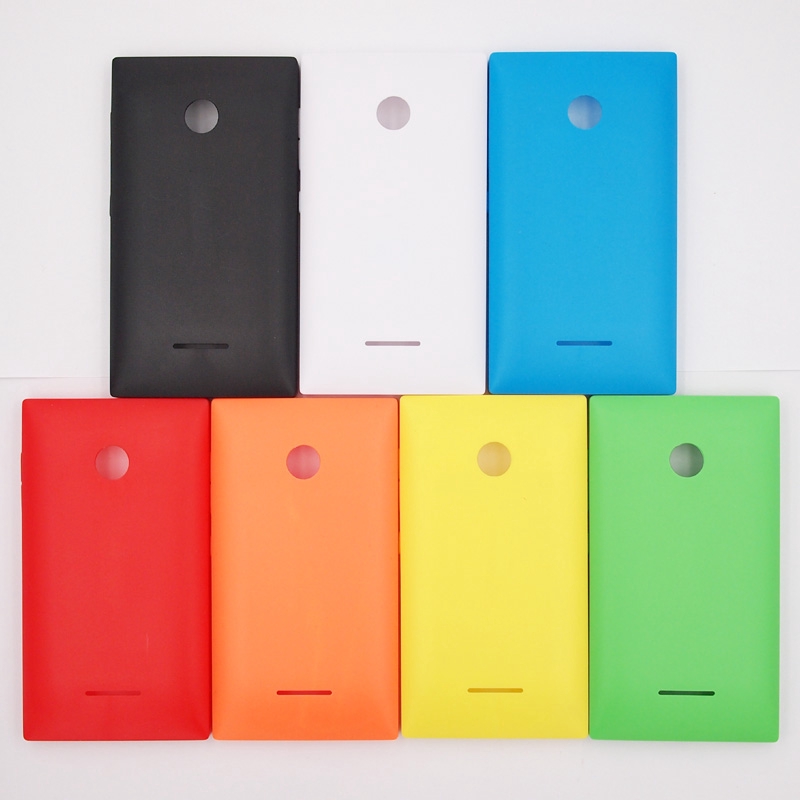 Capa Traseira Colorida Da Porta Bateria Para Nokia Microsoft Lumia 435 532 Com Botões De Volume De Energia