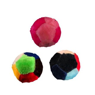 Bolinha Pet Brinquedo De Cachorro/gato Bola De Pelúcia Para Morder em Oferta na Shopee