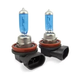 PAR LÂMPADA SUPER BRANCA UNIVERSAL H11 55W 12V