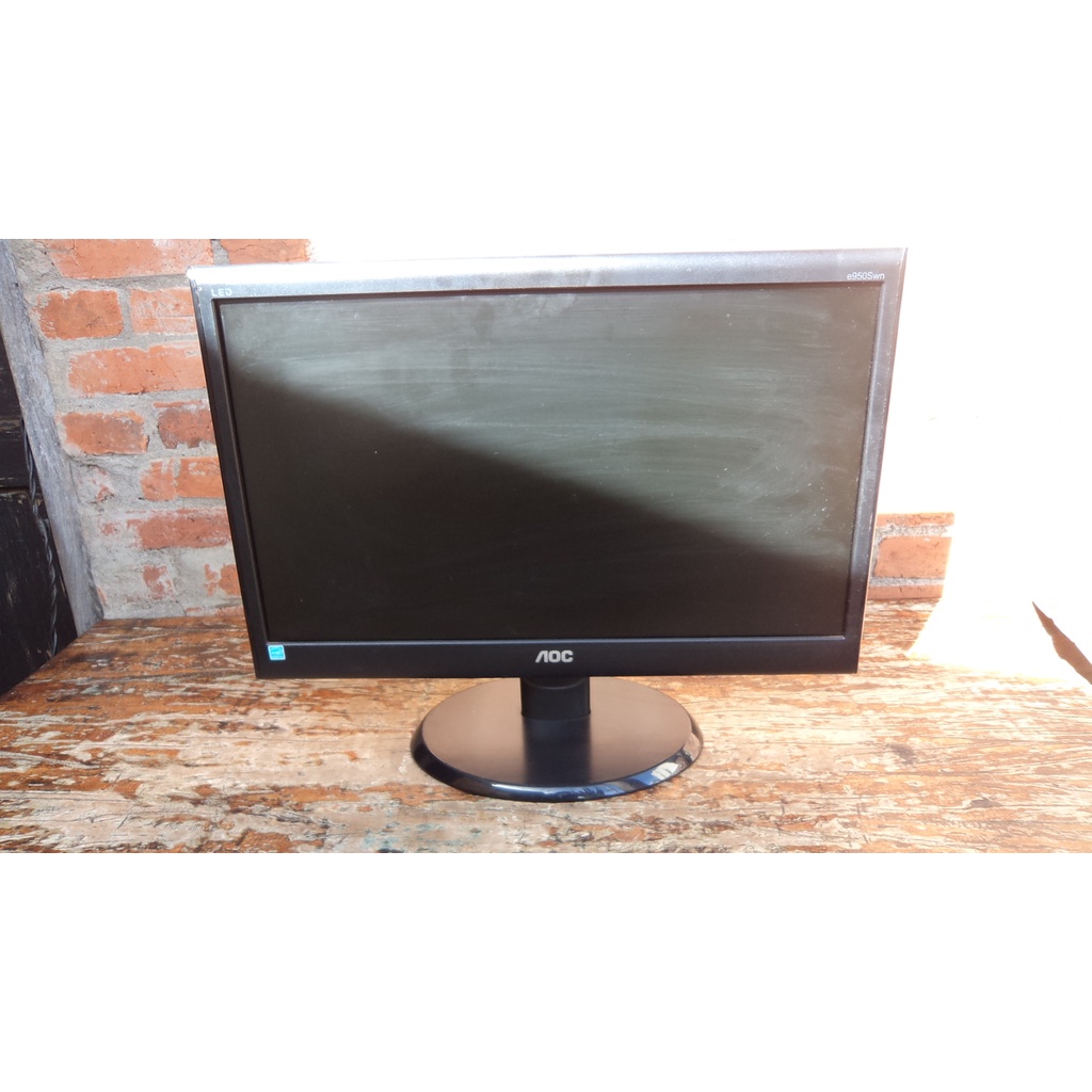 Monitor Aoc E Swn Polegadas Shopee Brasil