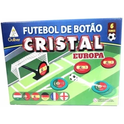 Futebol de Botão Cristal com 6 Times Copa Gulliver - 0350