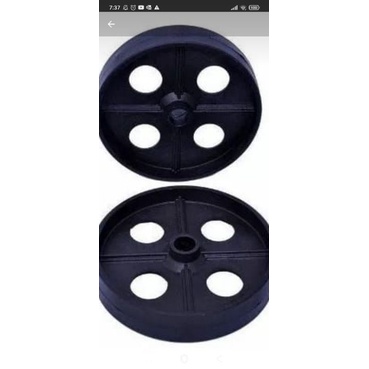 Roda para carrinho de motor ou cortador de grama