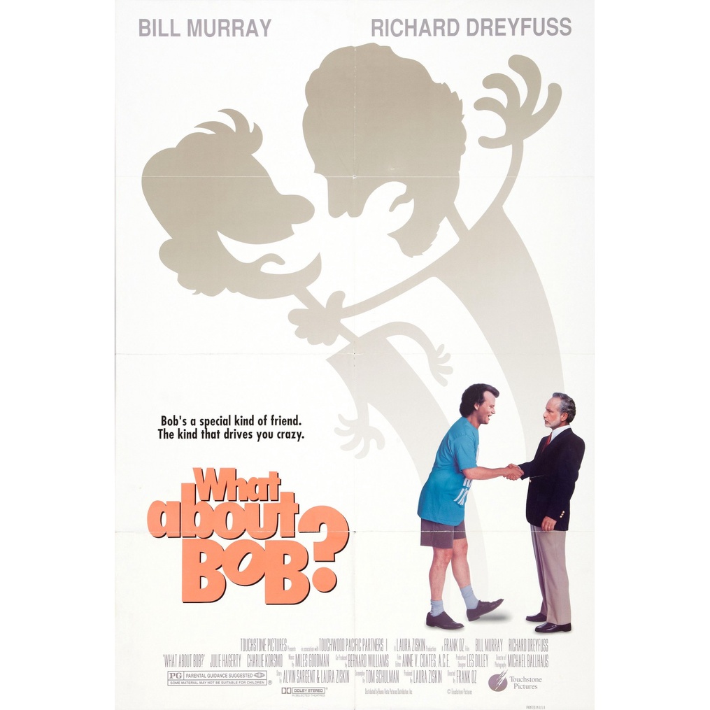 Nosso Querido Bob (1991) (What About Bob?) Bill Murray e Richard Dreyfuss - Dublagem Clássica