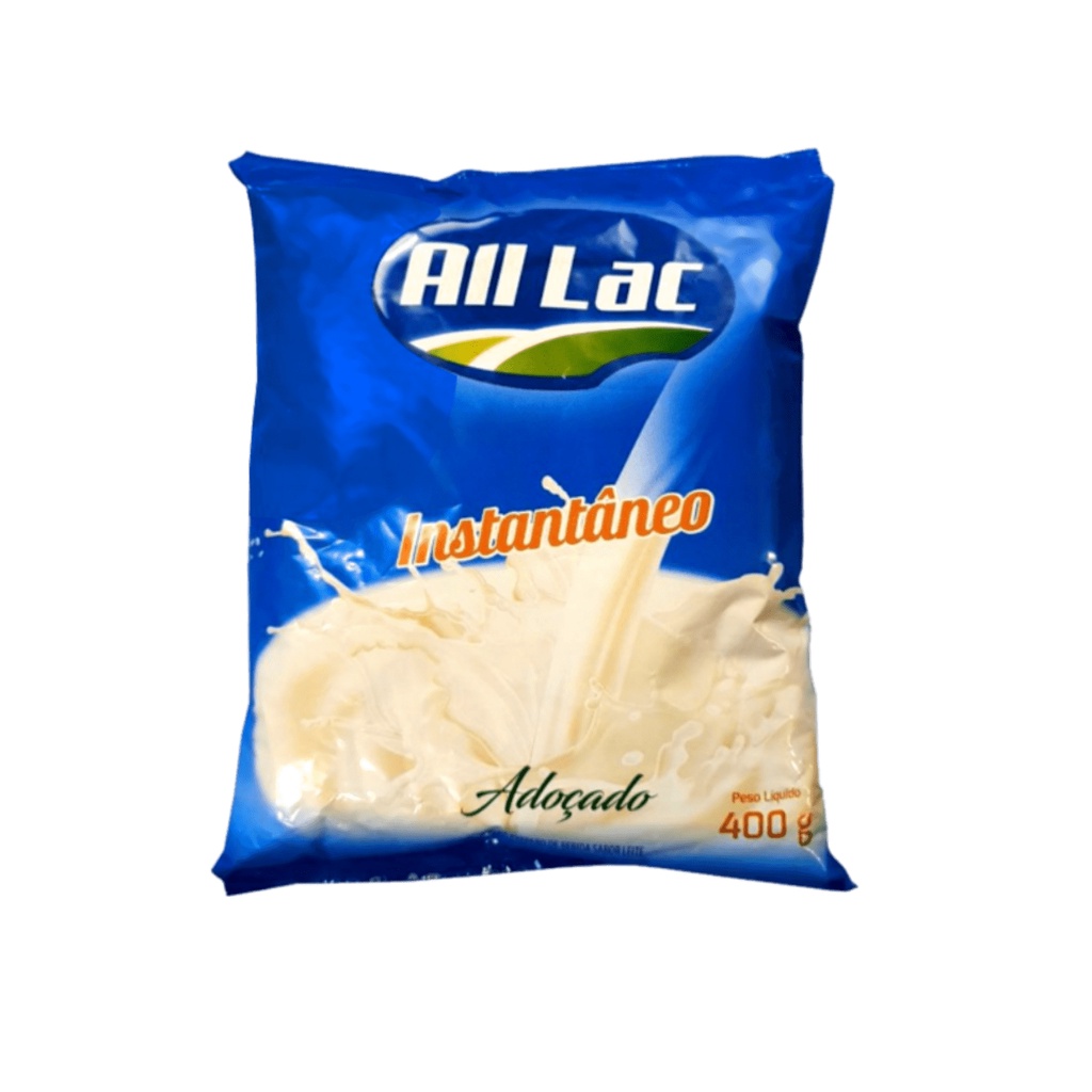 Composto Lacteo All Lac Adoçado - 400g Sabor leite