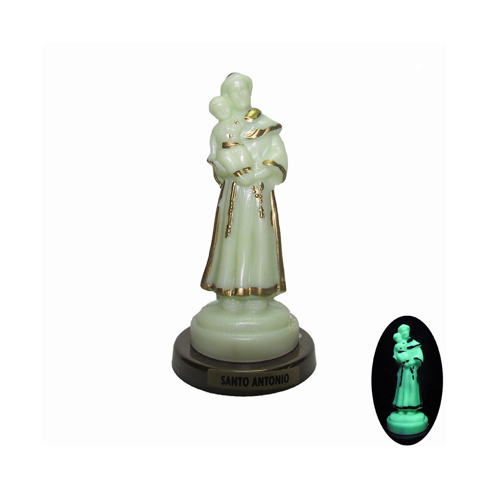Imagem Fosforescente Imagem Santo Antônio Santo Casamenteiro Padroeiro Imagem Brilha no Escuro