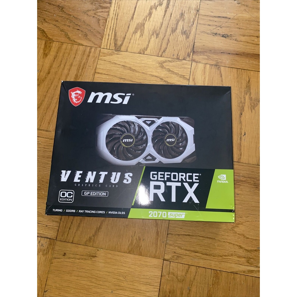 NOVO: MSI GeForce RTX 2070 Super Ventus OC 8GB GDDR6 | Shopee Brasil